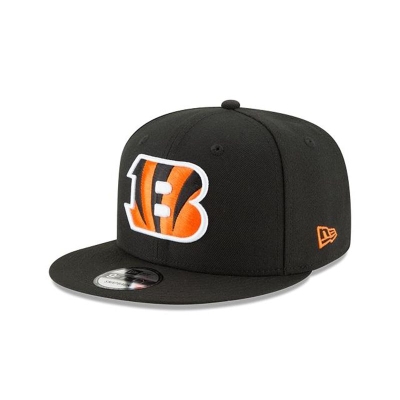 Cincinnati Bengals Gorra | New Era NFL Basic 9fifty Snapback Cap Mexico - Negros